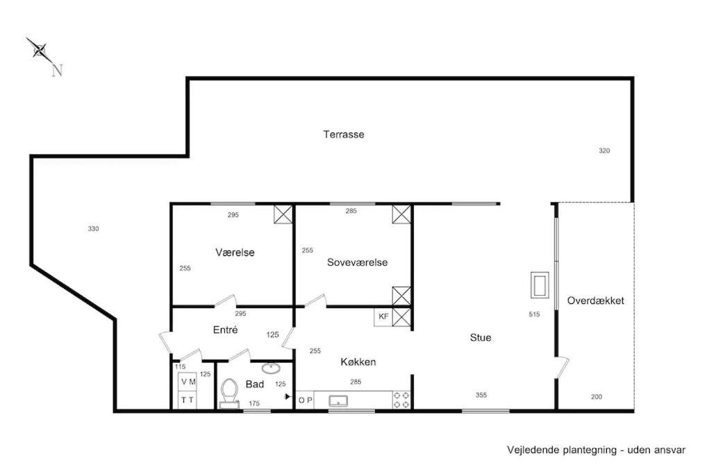 Вилла Cozy House With Stunning Sea Views Pandrup Экстерьер фото